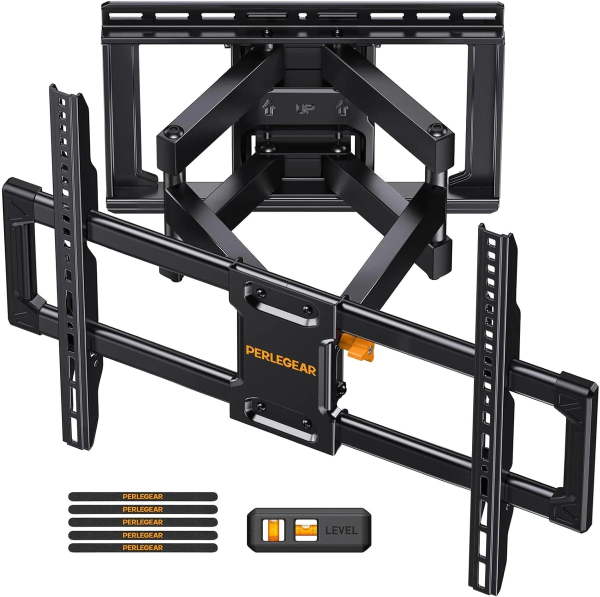 Full Motion TV Wall Mount for 42-85 Inch TVs, Adjustable Swivel Tilt Bracket for Flat Screen Televisions