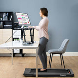 2-in-1 Folding Electric Treadmill, 2.25 HP, Under-Desk, with Dual Display and Smart App Control
