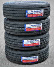 View Set of 4 (FOUR) Transeagle All Steel ST Radial ST 225/75R15 Load G (14 Ply) Trailer Tires image 1