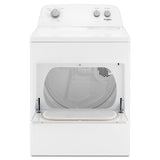 7.0 Cu. Ft. Electric Dryer, White