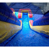 20-Ft. Dual-Lane Inflatable Water Slide with Pool, Wet/Dry Design