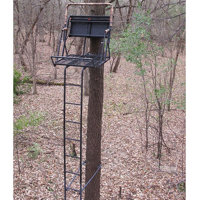 X-Stand Jayhawk 20锟斤拷 Two-Person Ladder Stand