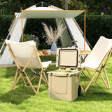 45QT Portable Cooler – Heavy-Duty Insulated Ice Box for Beach/Patio