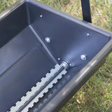 100-pound traction type seeder/seeder/sprayer, black version