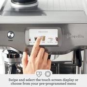 View Breville BES990BSSUSC Automatic Espresso Machine image 4