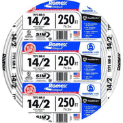 View Southwire 250 ft. 142 Solid Romex SIMpull CU NM-B WG Wire 28827455 image 1