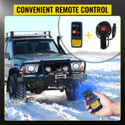 View 18000LBS Electric Winch 12V Steel Cable Off-road ATV UTV Truck Towing Trailer image 6