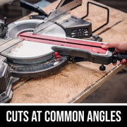 View 10-in 15-Amp Dual Bevel Sliding Compound Corded Miter Saw image 6