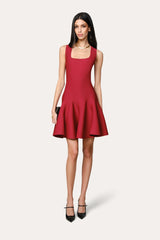 Milano Sculpt Sleeveless Flare Dress
