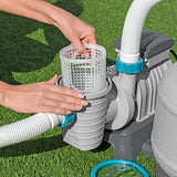 2,200 GPH Sand Filter Pump for Above Ground Pools, High Flow Swimming Pool Filtration System