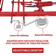 View Garvee Hydraulic Motorcycle Lift - 1000lbs Capacity, Lift Hoist, Jack Stand, for Mechanics, Workshops, Homes image 4
