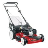 22-Inch Self-Propelled Gas Lawn Mower with High Wheels and Variable Speed