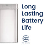 13 Gallon Touchless Motion Sensor Trash Can, Automatic Hands-Free Kitchen Garbage Bin with Sensor Lid