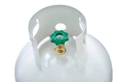 View 100 lb Steel Propane Cylinder with OPD Valve, DOT Approved, Rust-Resistant, for Grills & Heaters image 3