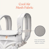 ERGOBABY Omni Classic All-Position Baby Carrier, Pearl Grey