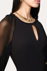 Silk Chiffon Blouse