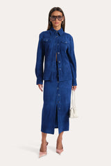 Althea Suede Shacket
