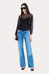 Sienna Silk Overlay Blouse