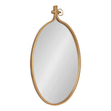 Modern Round Wall Mirror, Decorative Circular Accent Mirror for Living Room, Bedroom and Entryway