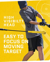 Adjustable Height Baseball Swing Trainer, Batting Practice Training Equipment for Hitting and Swing Skills