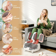View Premium 2-In-1 Electric Shiatsu Foot Calf Massager With Heat Function image 2