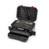 244-Piece Mechanics Tool Set with Tool Chest, 72-Tooth Ratchets, 1/4, 3/8 and 1/2-Inch Drive