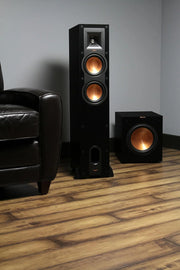 View R-12SW Powerful Deep Bass Front Firing 12" Copper-Spun Driver 400W Digital Power Subwoofer 14" X 18.5" X 16" image 2