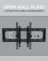 Tilting TV Wall Mount for Large TVs Up to 90 Inches, Heavy Duty Adjustable Flat Screen Television Bracket