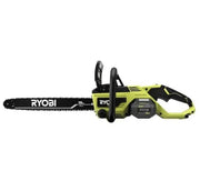 View Ryobi 18�测�� 40V Cordless Chainsaw Kit with Battery & Charger, Green image 3