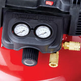 6 Gallon Pancake Air Compressor, Oil-Free Portable Electric Compressor for Garage, Workshop and DIY Projects