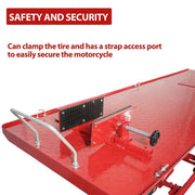 View Garvee Hydraulic Motorcycle Lift - 1000lbs Capacity, Lift Hoist, Jack Stand, for Mechanics, Workshops, Homes image 6