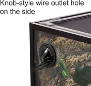 View REPTI ZOO 67 Gallon Reptile Terrarium, Sliding Glass Doors, 48"x18"x18" image 4