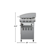 View Blackstone ProSeries 4-Burner 36" Griddle Cooking Station with Hood image 5