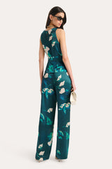 Delilah Floral Silk Pant