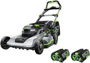 View EGO Power+ 21-Inch 56V Self-Propelled Cordless Lawn Mower with 2x 4.0Ah Batteries & Rapid Charger, Black image 1