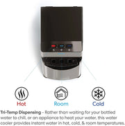 View Brio Self Cleaning Bottom Loading Water Cooler Water Dispenser 3 Temperature Settings image 6