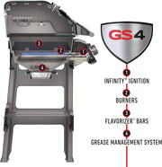 View Weber 45010001 Spirit II E-310 3-Burner Liquid Propane Grill, Black image 3