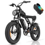 View Electric Bike for Adults Ridstar, 1200W 30mph Moutain Bike,48V 15.6AH Battery E-Bike,20" Fat Tire Electric Motorcycle,Electric Bicycle 7 Speed Full Suspension image 1