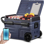 View 12 Volt 37 Qt. Portable Car Refrigerator, Car Freezer for Outdoor, Camping, Travel, RV,APP Control image 1