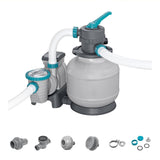 2,200 GPH Sand Filter Pump for Above Ground Pools, High Flow Swimming Pool Filtration System
