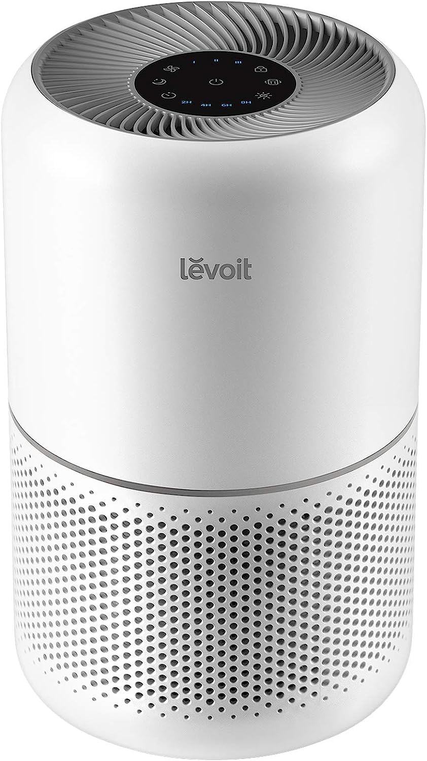 Air Purifier for Home, Compact Air Cleaner for Allergens, Dust, Pet Dander and Odors