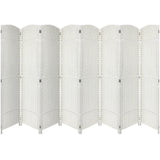 Tall Folding Room Divider Screen, Portable Privacy Partition Wall Panel for Bedroom, Living Room and Office