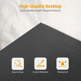 40 Inch L Shaped Computer Desk, Compact Corner Office Desk for Home Office, Study and Small Spaces
