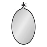 Modern Round Wall Mirror, Decorative Circular Accent Mirror for Living Room, Bedroom and Entryway