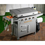 View Blackstone ProSeries 4-Burner 36" Griddle Cooking Station with Hood image 3