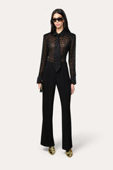 Burnout Tie Button Down