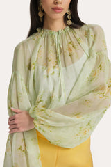Messa Silk Chiffon Blouse