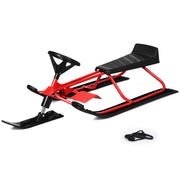 View Snow Racer Sled, Ski Sled Slider Board with Twin Brakes image 1