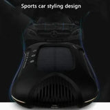 Air Purifier Aroma Diffuser Auto Mist Maker PM 2.5 Eliminator Car Air Purifier with Fresh Air Humidifier USB Air Purifier for Car with HEPA,White