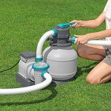 2,200 GPH Sand Filter Pump for Above Ground Pools, High Flow Swimming Pool Filtration System
